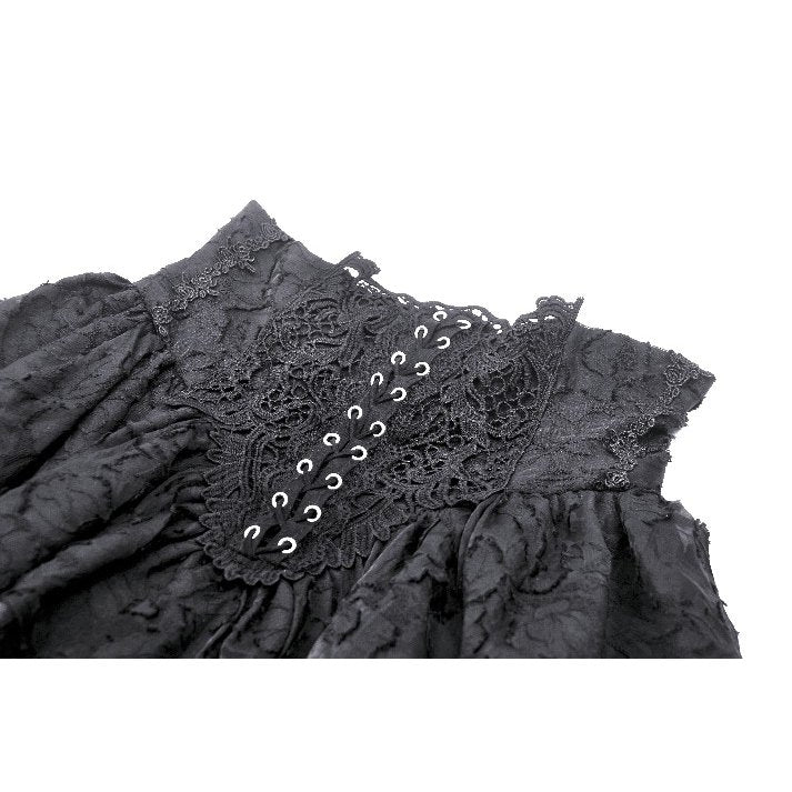 Playful gothic flouncy puff skirt (✦ Dark In Love) KW349