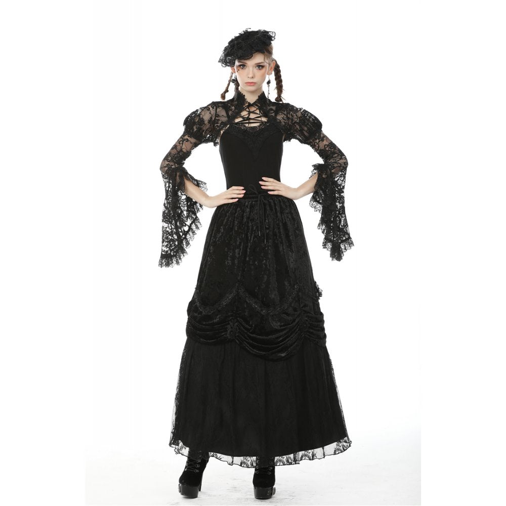 Gothic sexy big sleeves lace cape (✦ Dark In Love) BW085
