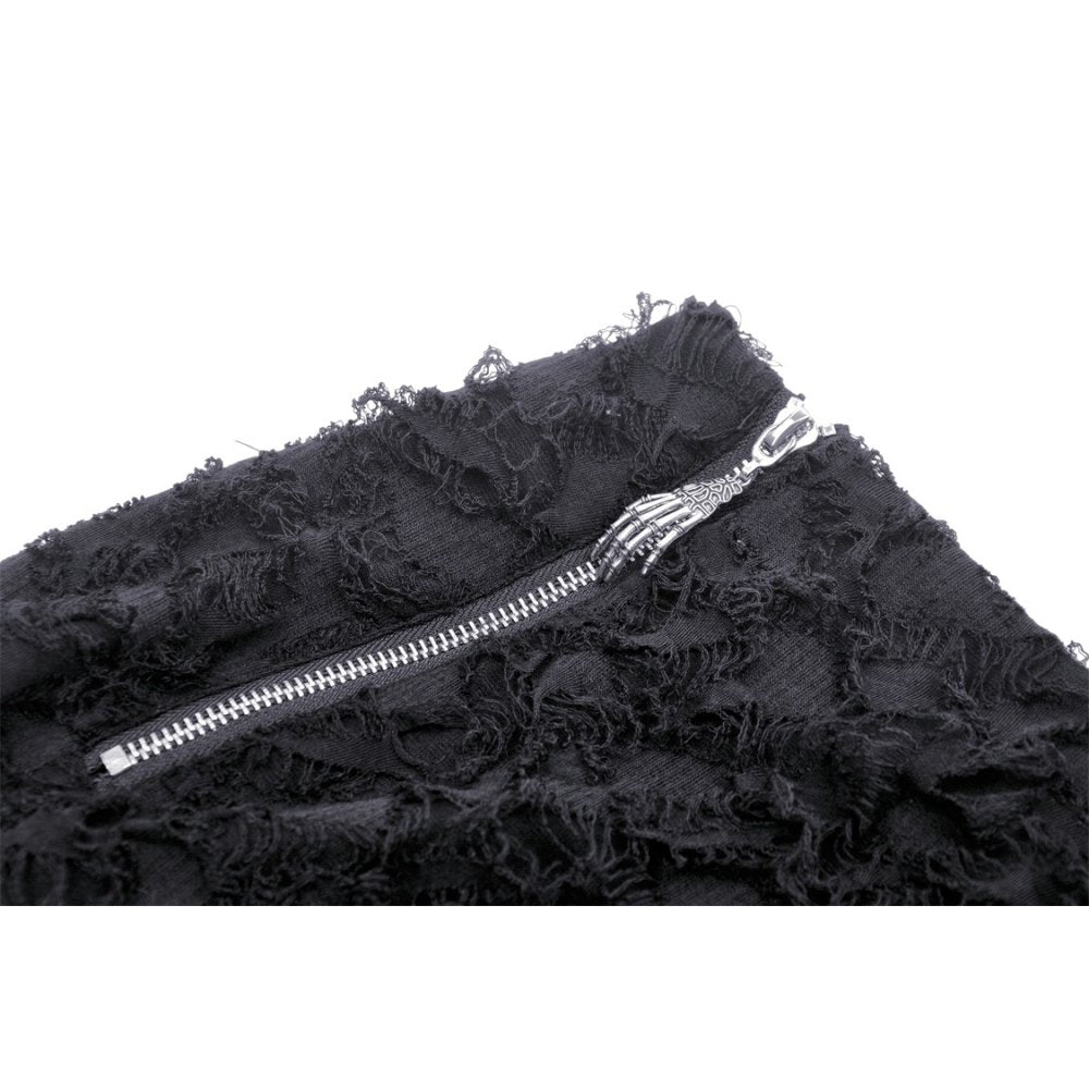 Punk devil hands high low skirt (✦ Dark In Love)