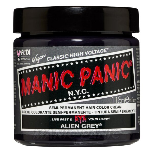 Manic Panic High Voltage® Classic Hair Colour 118ml (Alien Grey)