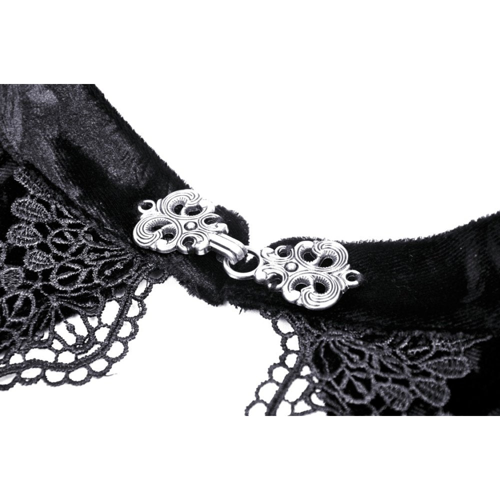 Gothic hollow out sexy lace top (✦ Dark In Love)