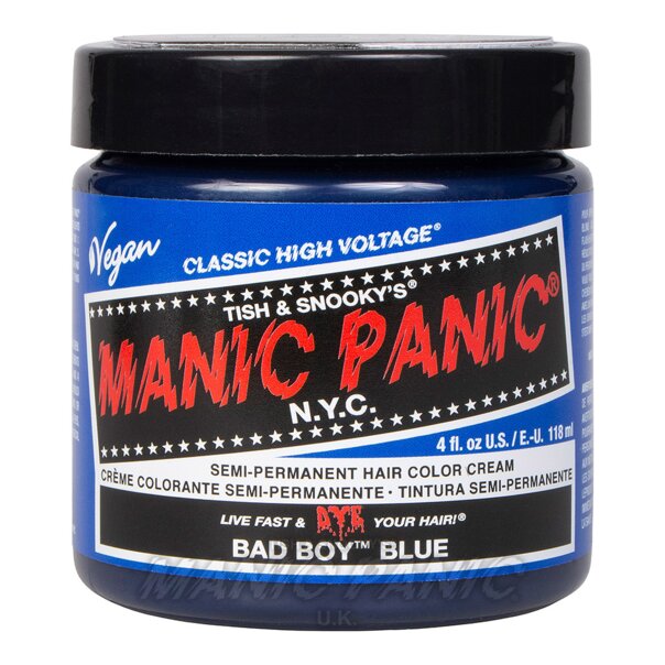 Manic Panic High Voltage® Classic Hair Colour 118ml (Bad Boy™ Blue)