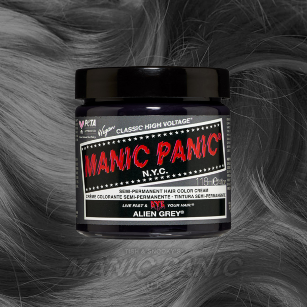 Manic Panic High Voltage® Classic Hair Color 118ml (Alien Grey Manic Panic High Voltage® Classic Hair Color 118ml (Alien Grey