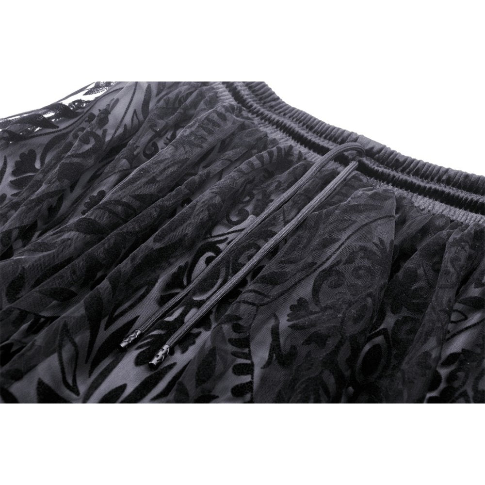 Gothic pattern doll skirt (✦ Dark In Love)