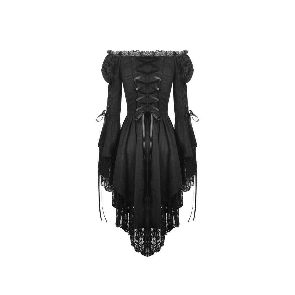 Gothic decadent longsleeves cocktail dress (✦ Dark In Love)