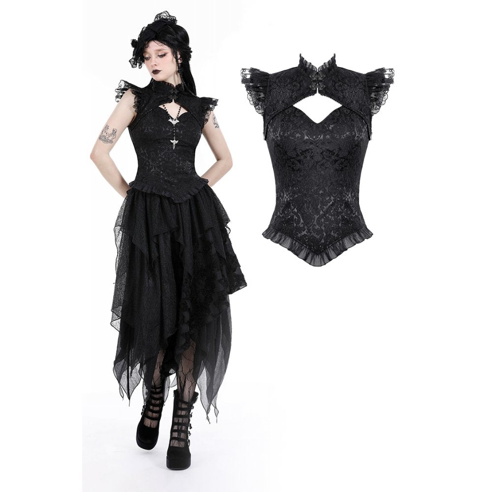 Retro lady sexy embroidered tops (✦ Dark In Love)