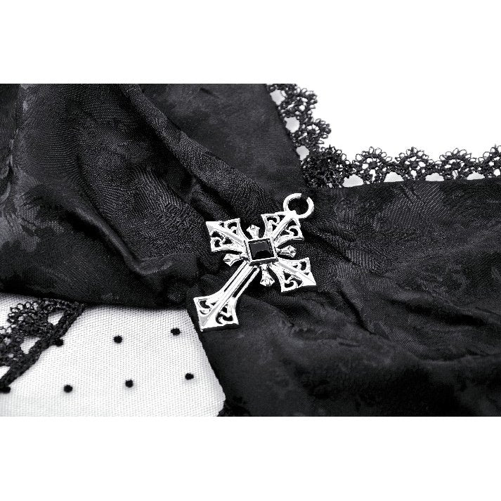 Gothic lace see-through top (✦ Dark In Love) CW081