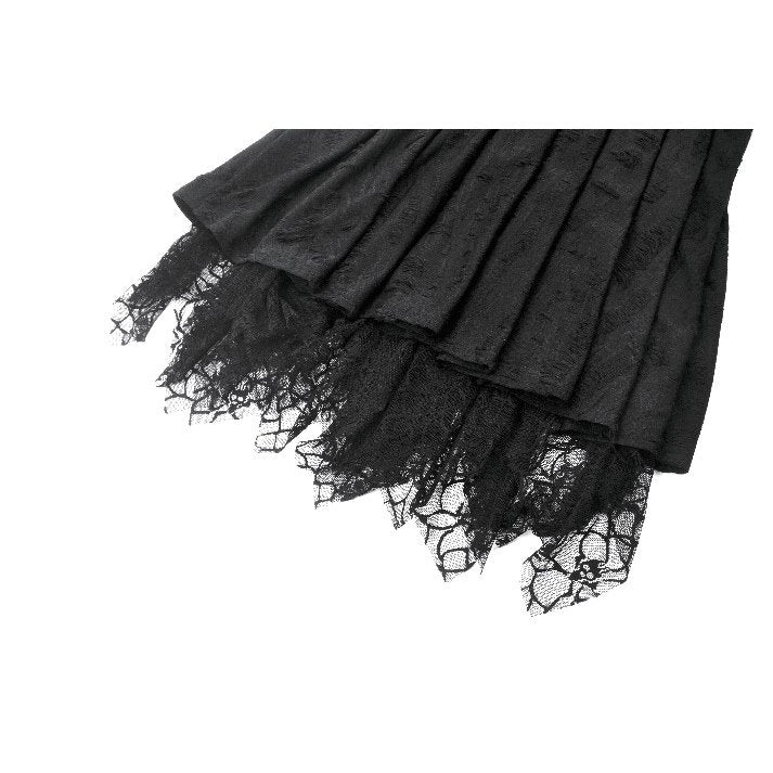 Gothic Dark Demon Pleated Dress (✦ Dark In Love)