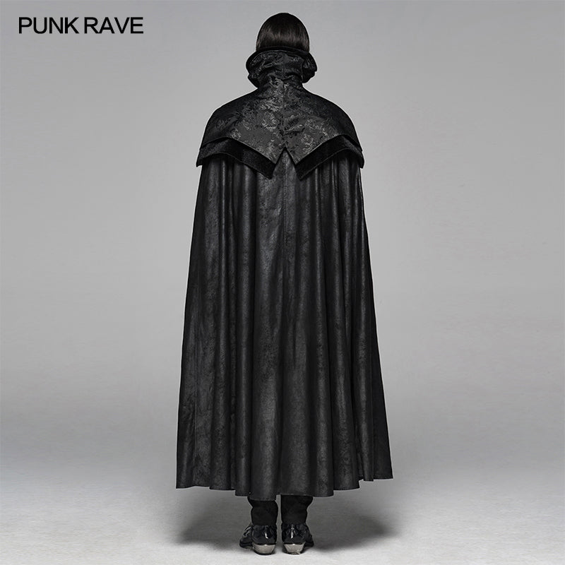 Mens Gothic Cloak (✦ Punk Rave) WY-1079DPM - ONE-OFF/Einzelstück