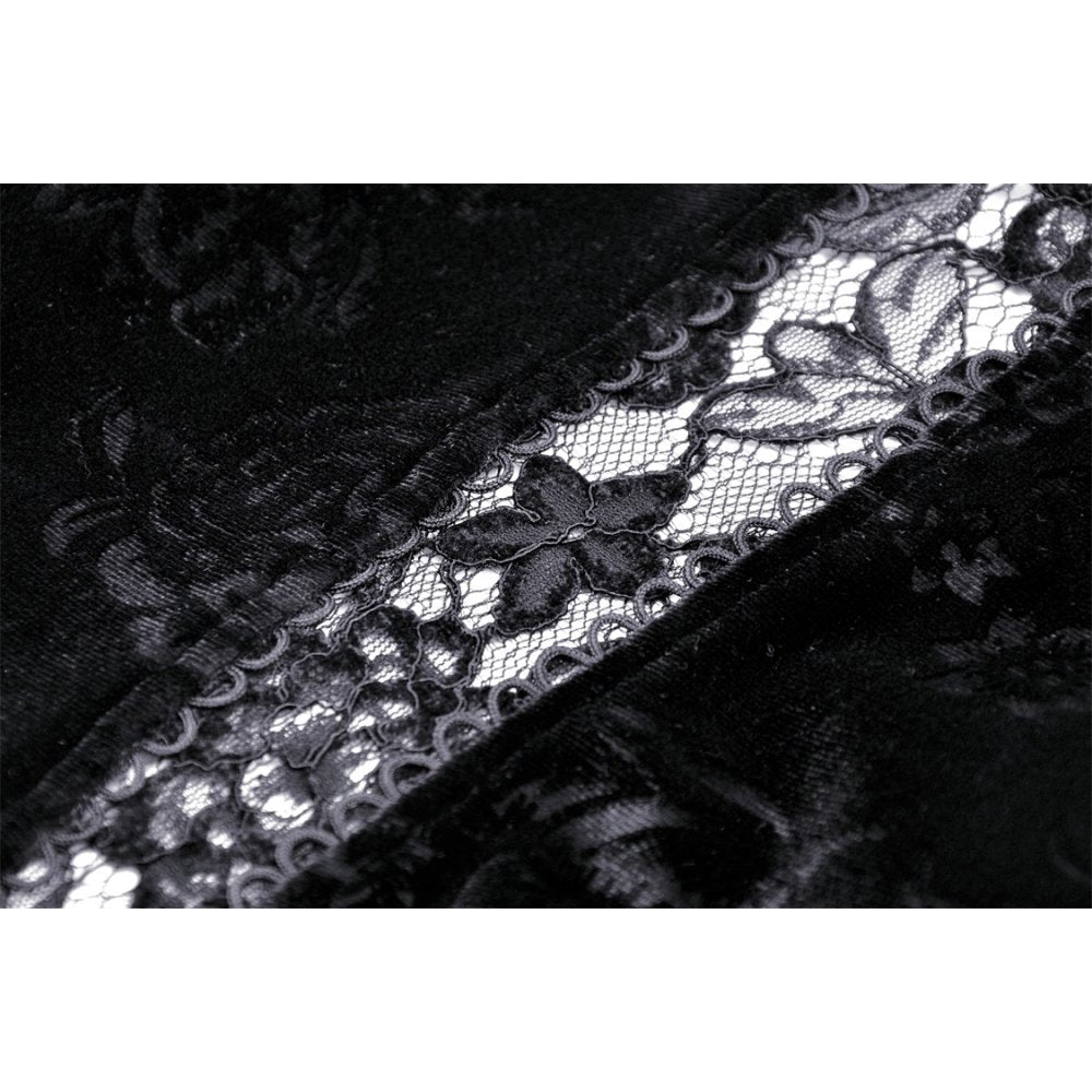 Gothic hollow out sexy lace top (✦ Dark In Love)