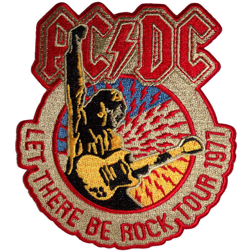 AC/DC Standard Patch: Let There Be Rock Tour 1977