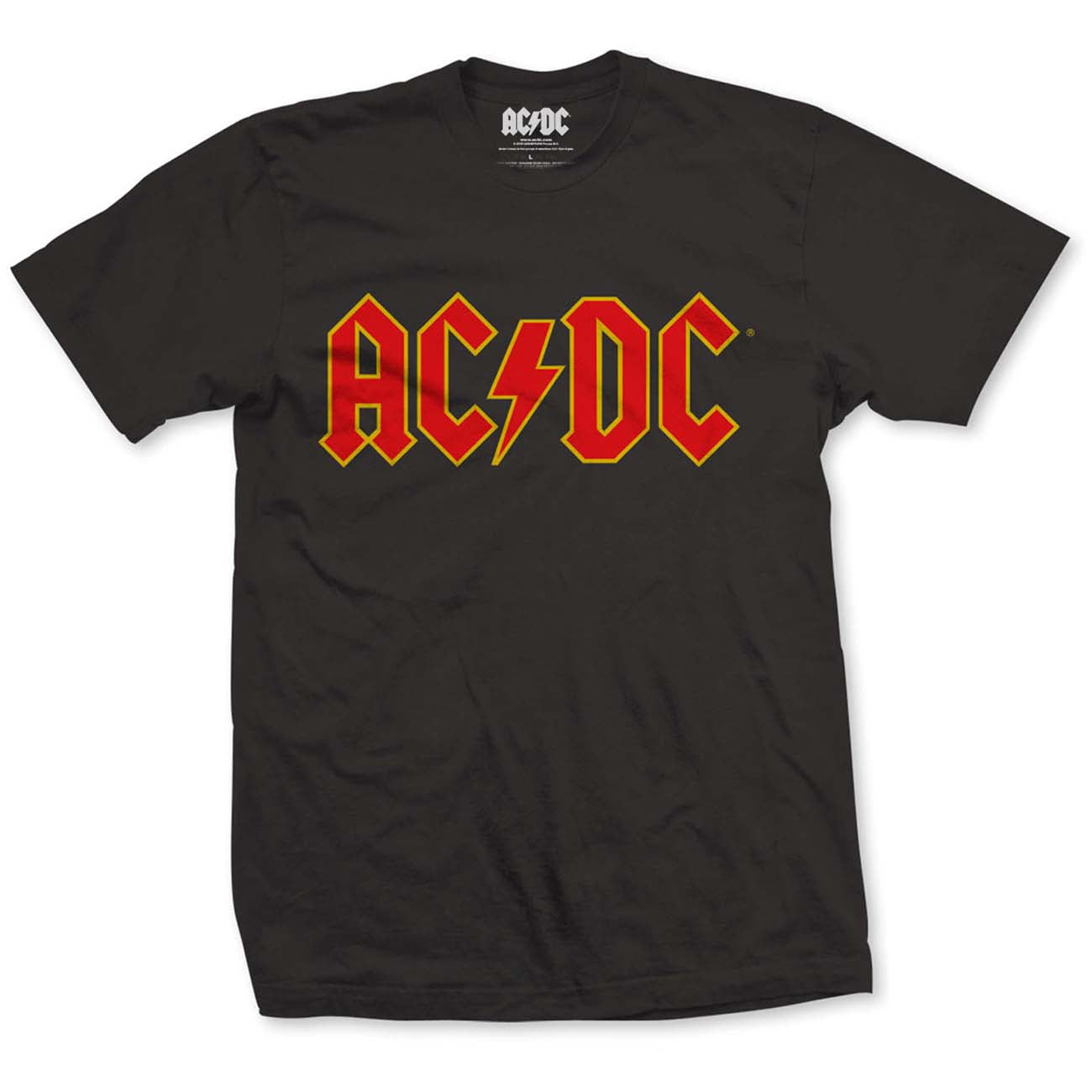 AC/DC Unisex T-Shirt: Logo (Black)