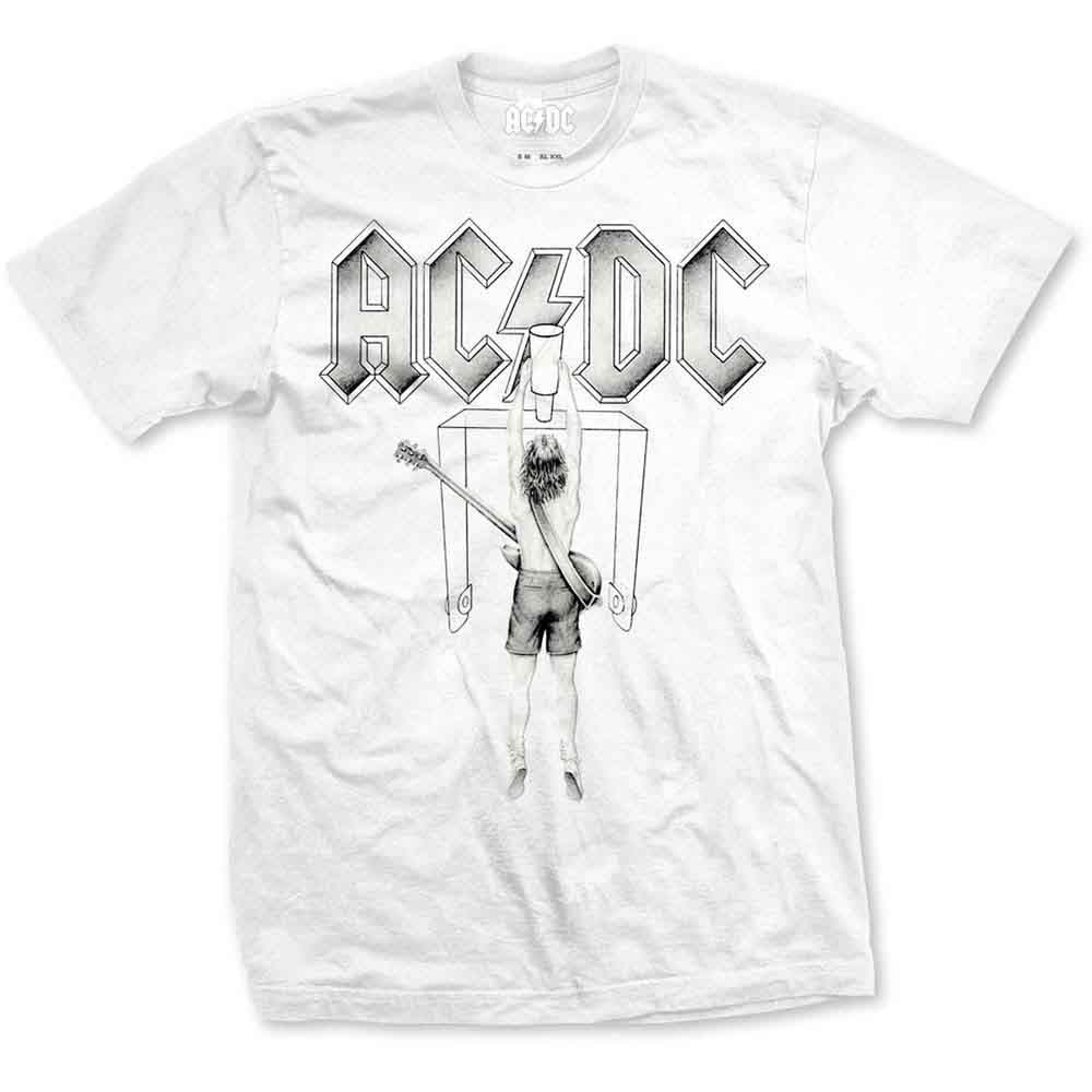 AC/DC Unisex T-Shirt: Switch (White)