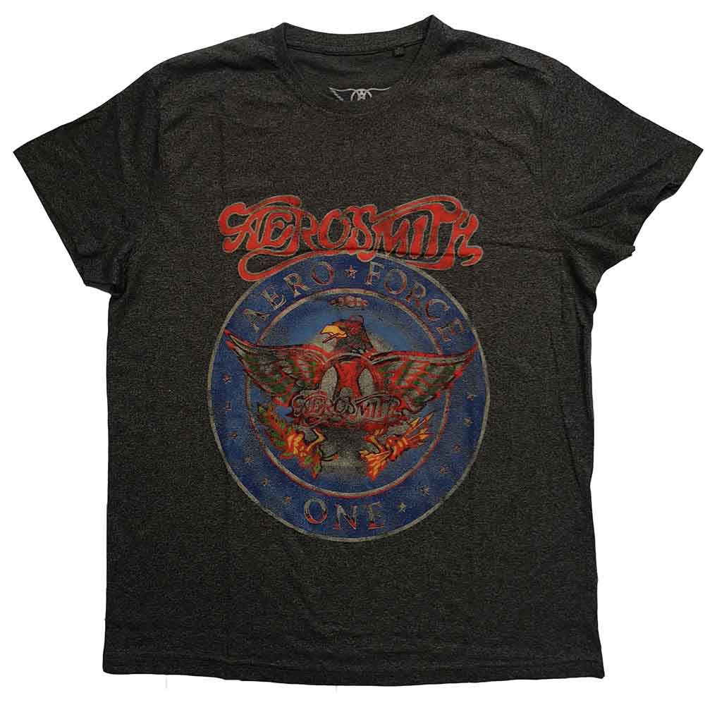 Aerosmith Unisex T-Shirt: Aero Force (Brindle)