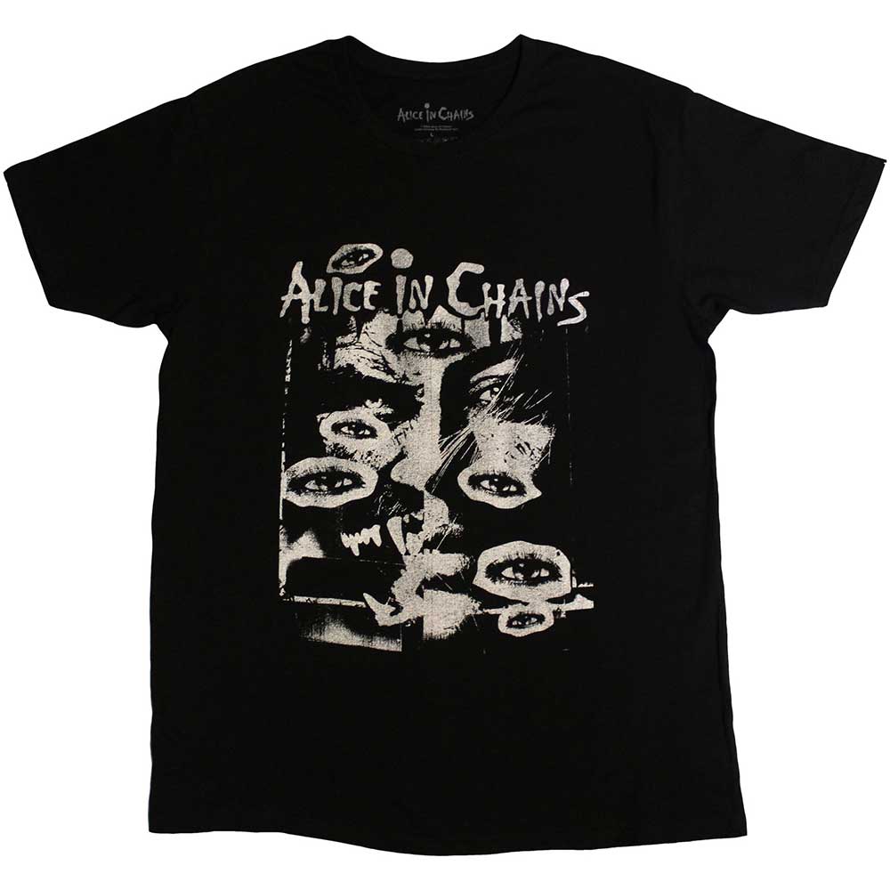 Alice In Chains Unisex T-Shirt: All Eyes (Black)