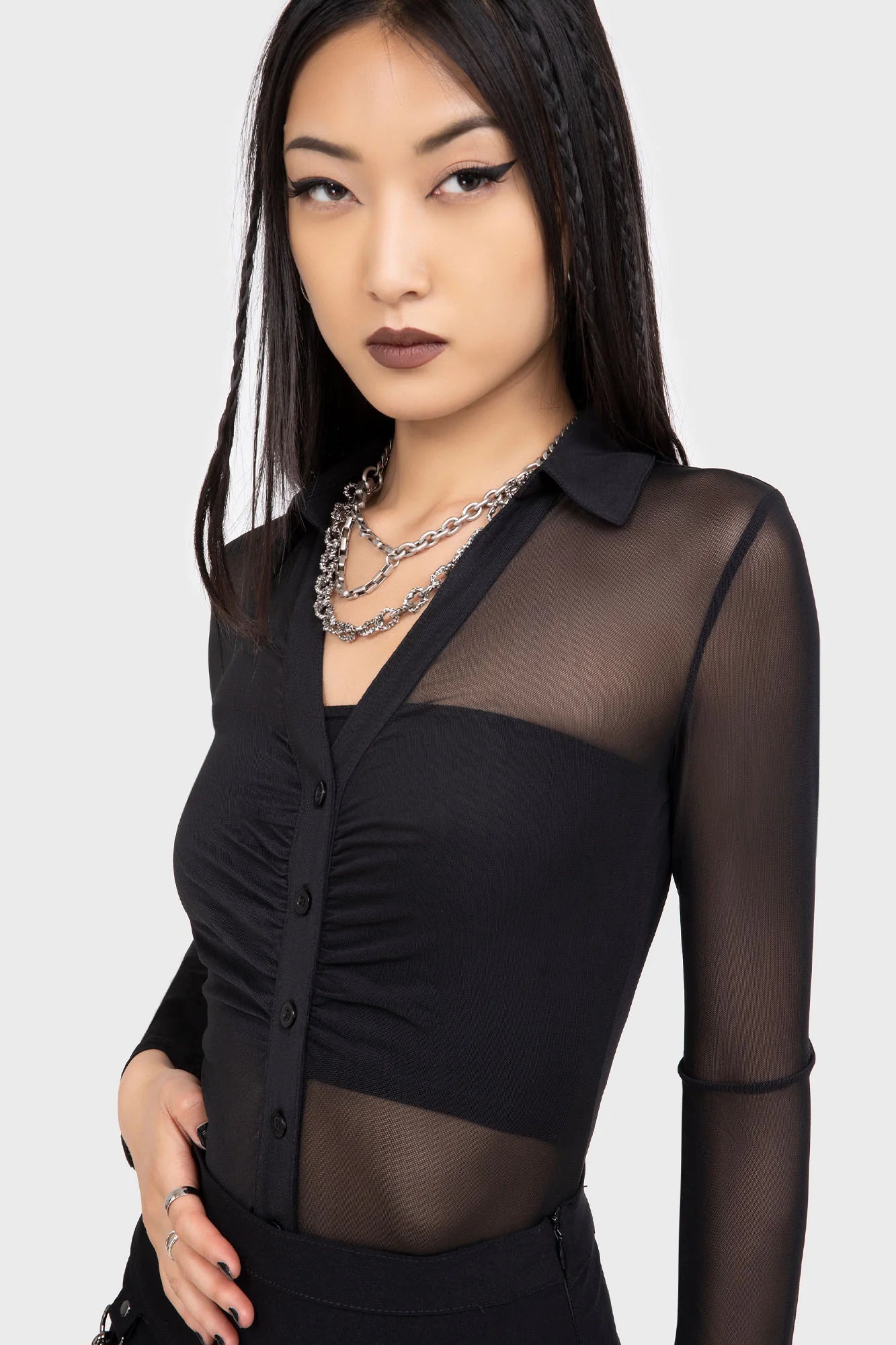 After The After Mesh Shirt (✦ Killstar)