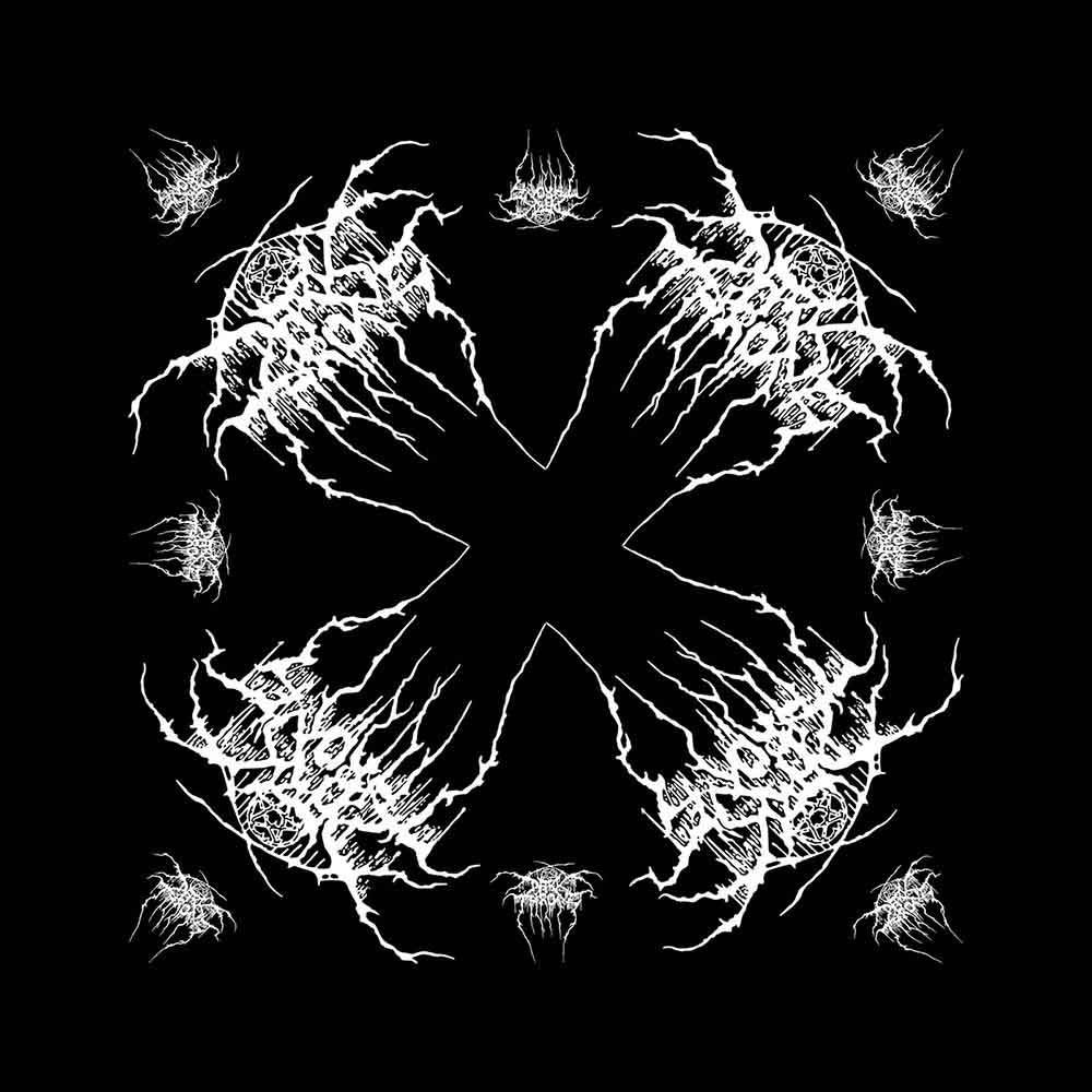 Darkthrone Unisex Bandana: Logo (Black)