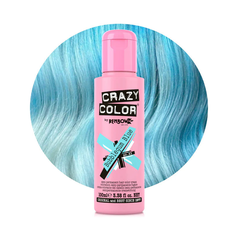 Crazy Color Bubblegum Blue