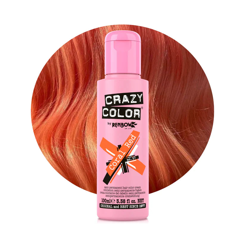 Crazy Color Coral Red
