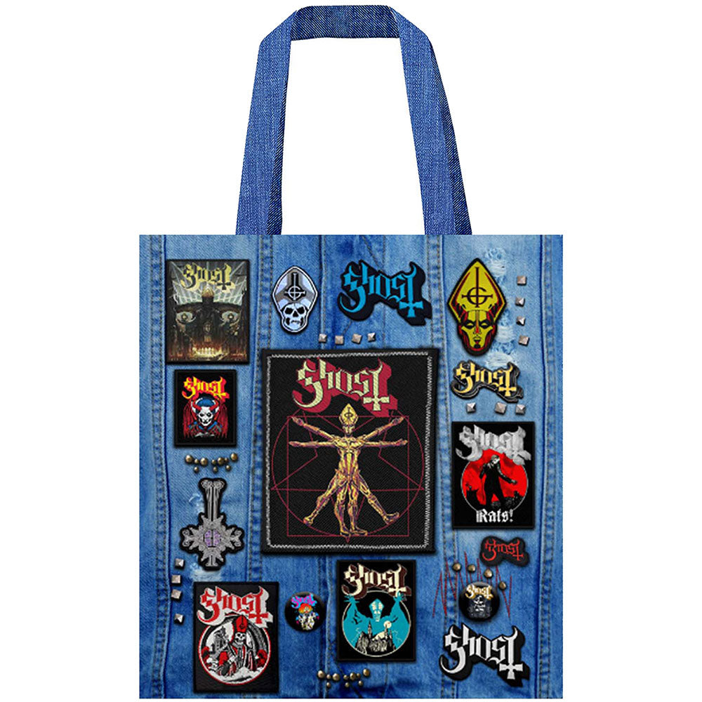 Ghost Tote Bag: Popestar – Printed Cotton Bag (✦ Rocksack)