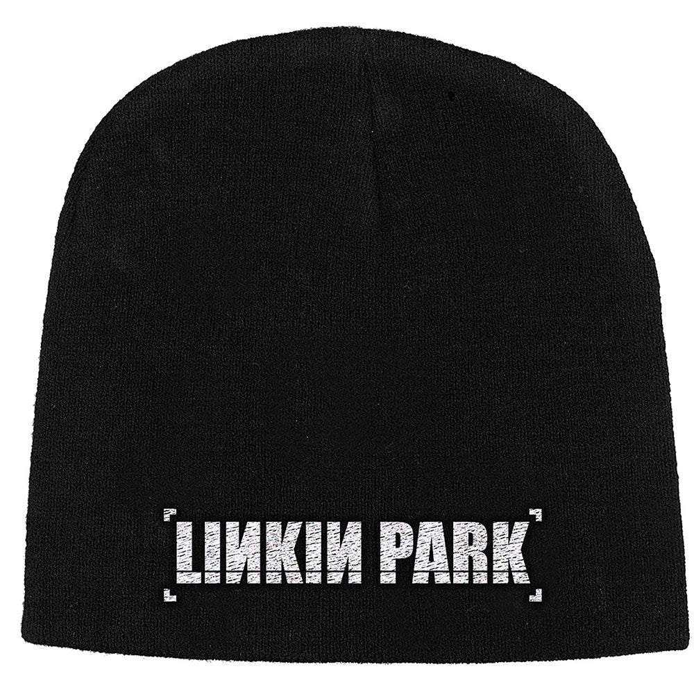 Linkin Park Unisex Beanie Hat: Hybrid Theory Logo (Black)