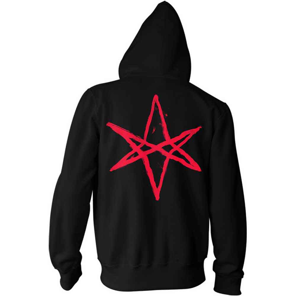 Bring Me The Horizon Unisex Pullover Hoodie: Lost (Black) (Back Print)