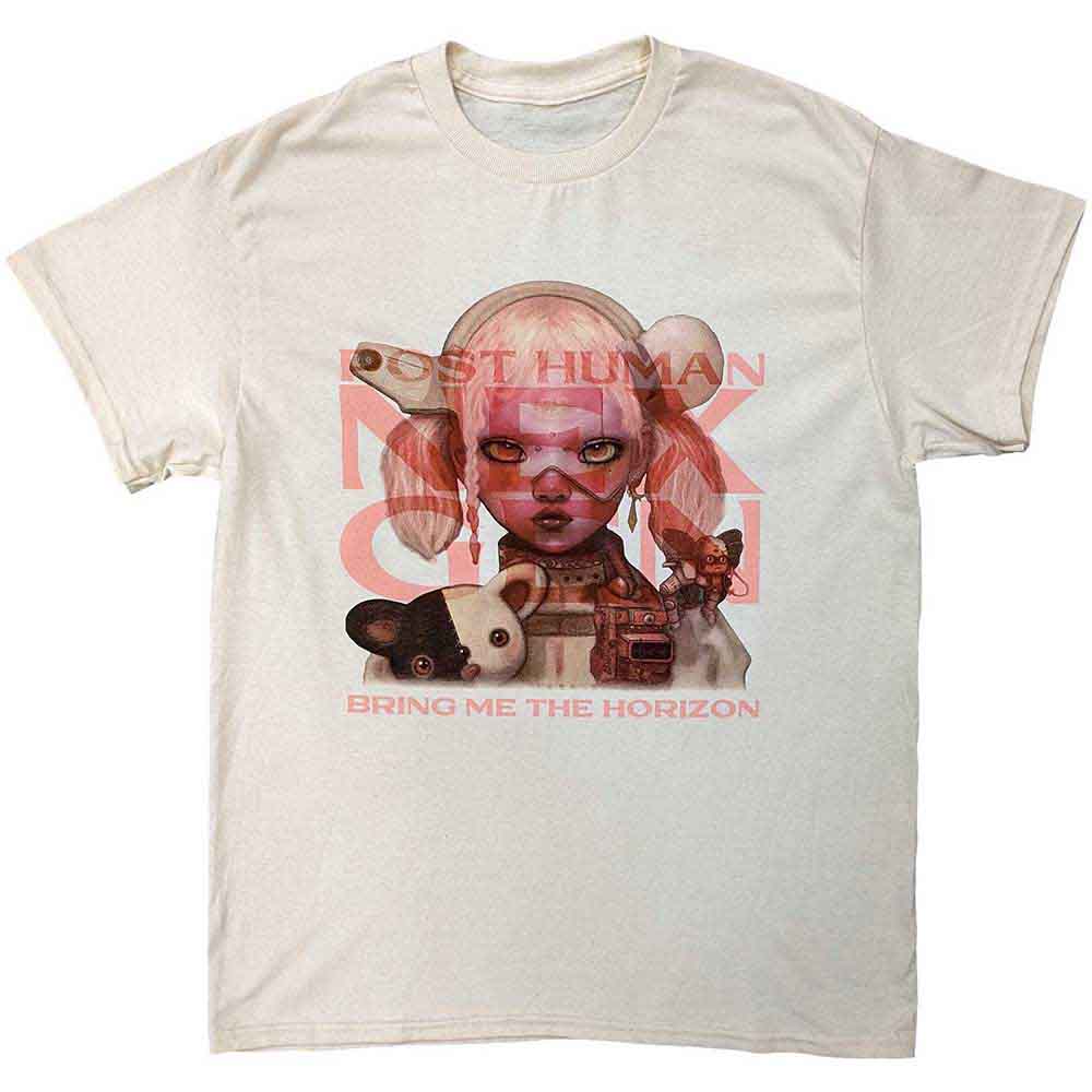 Bring Me The Horizon Unisex T-Shirt: Imprint Nex Gen (Natural)
