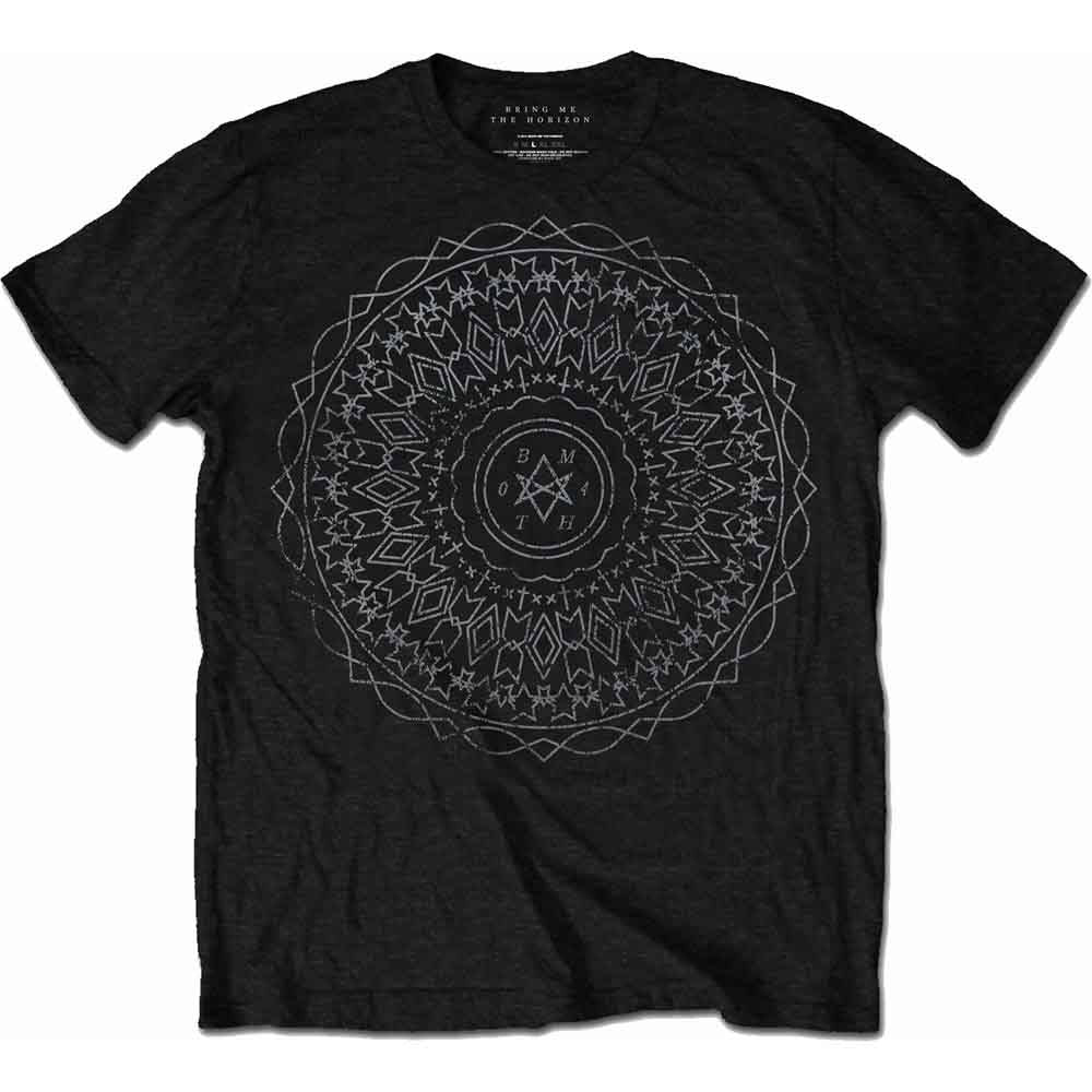 Bring Me The Horizon Unisex T-Shirt: Kaleidoscope (Black)