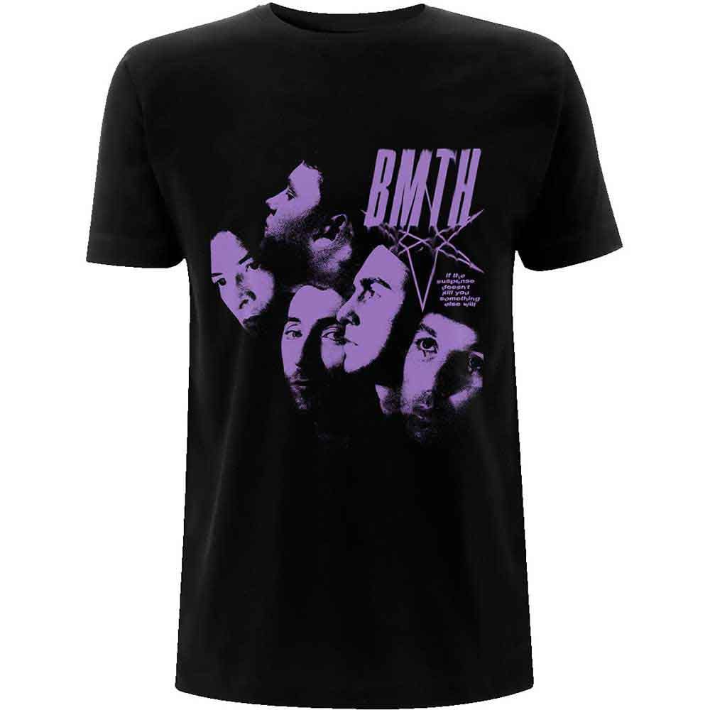 Bring Me The Horizon Unisex T-Shirt: Photo Montage (Black)