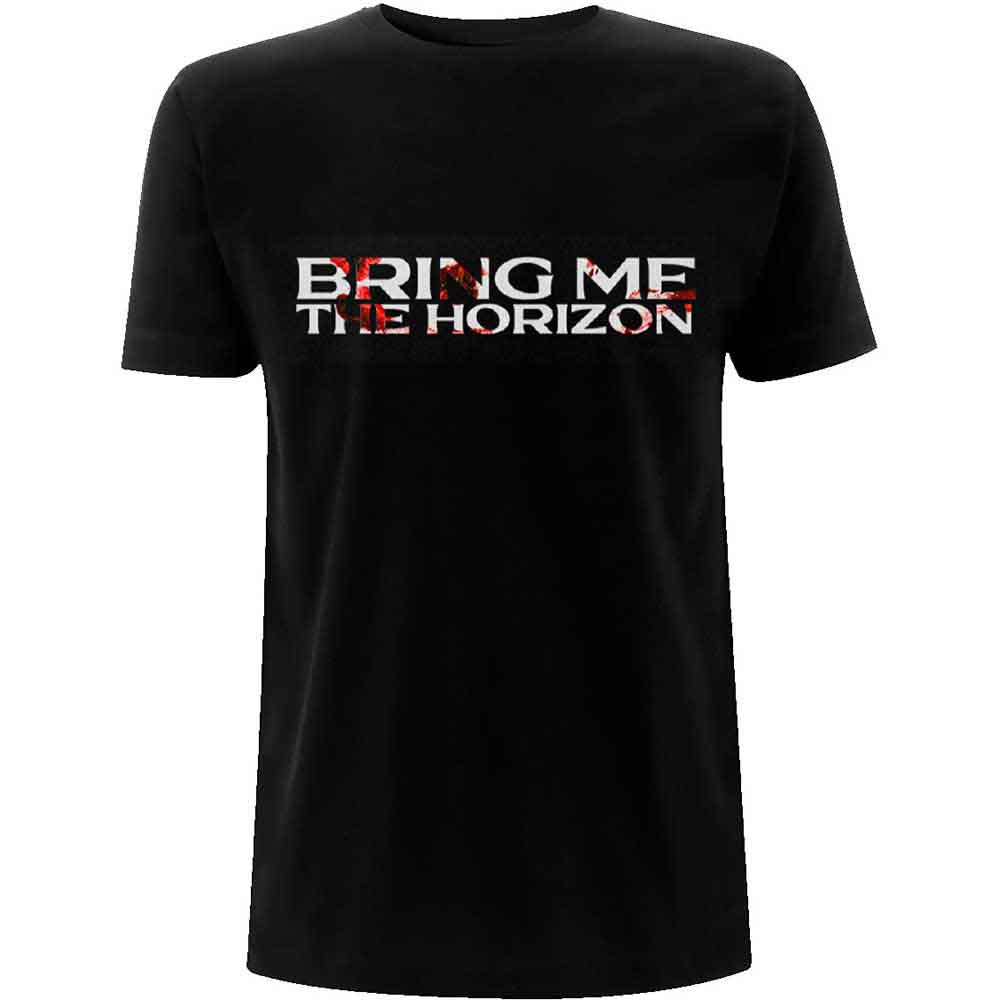 Bring Me The Horizon Unisex T-Shirt: Symbols (Black) (Back Print)