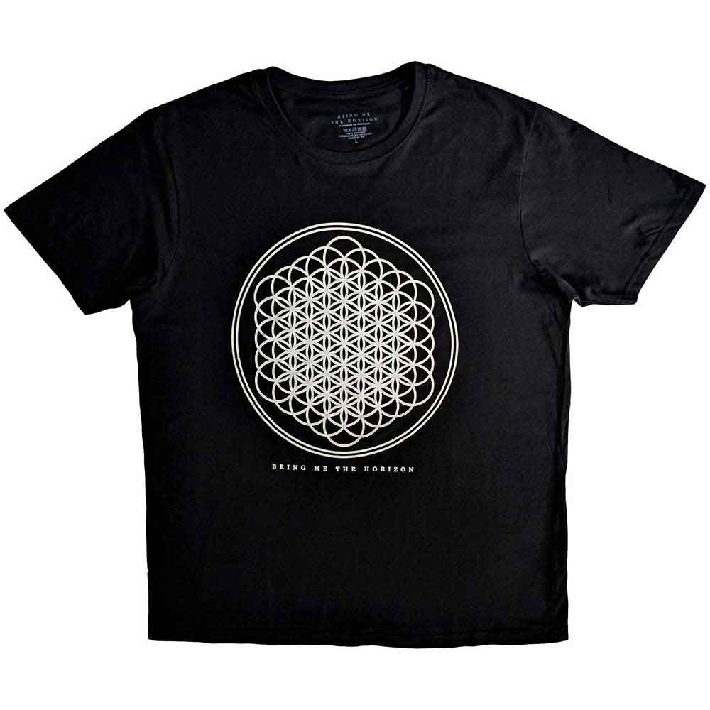 Bring Me The Horizon Unisex T-Shirt: Sempiternal Tour (Black) (Back Print)