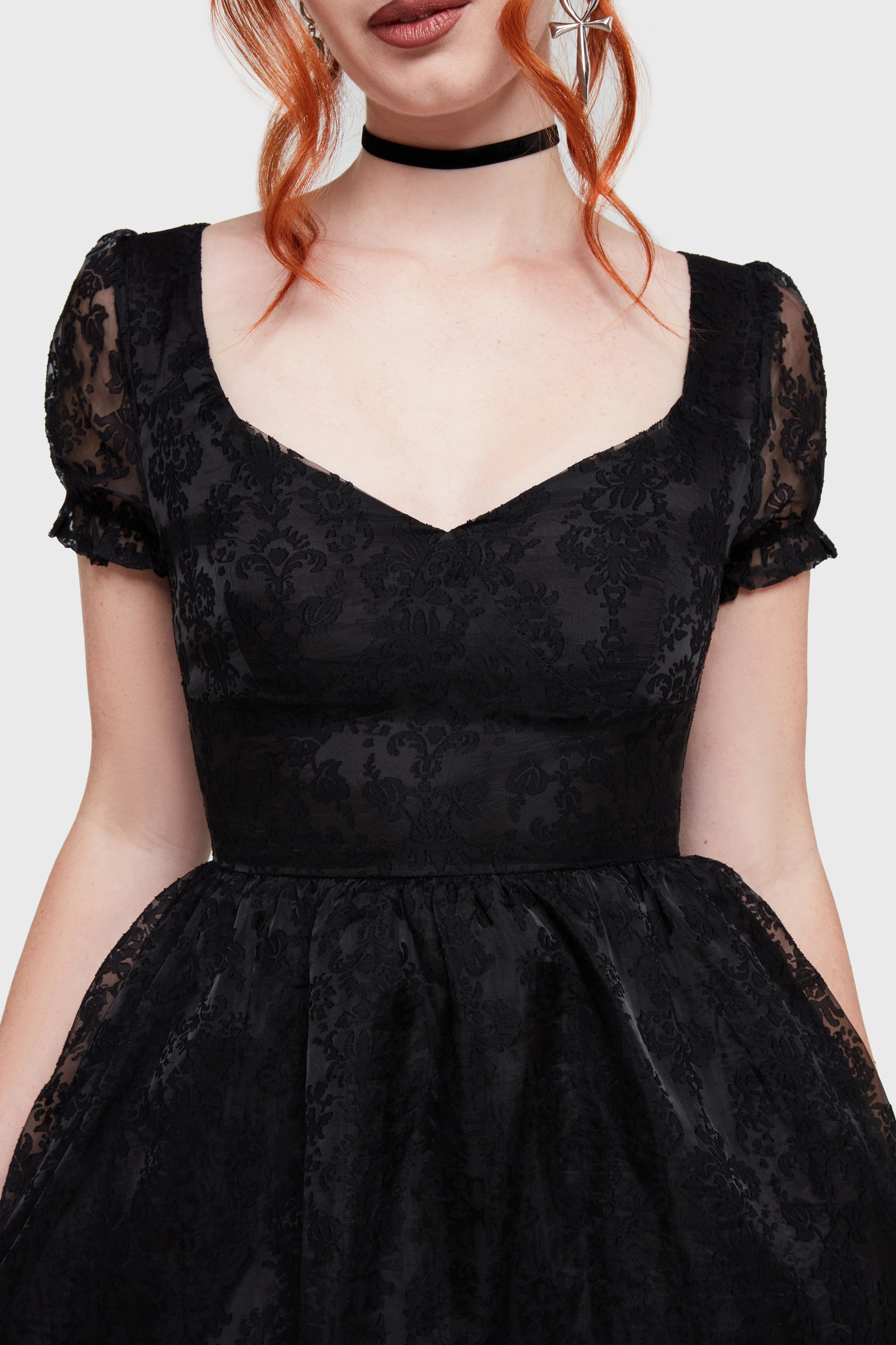 Beneath The Moon Mini Dress (✦ Killstar)