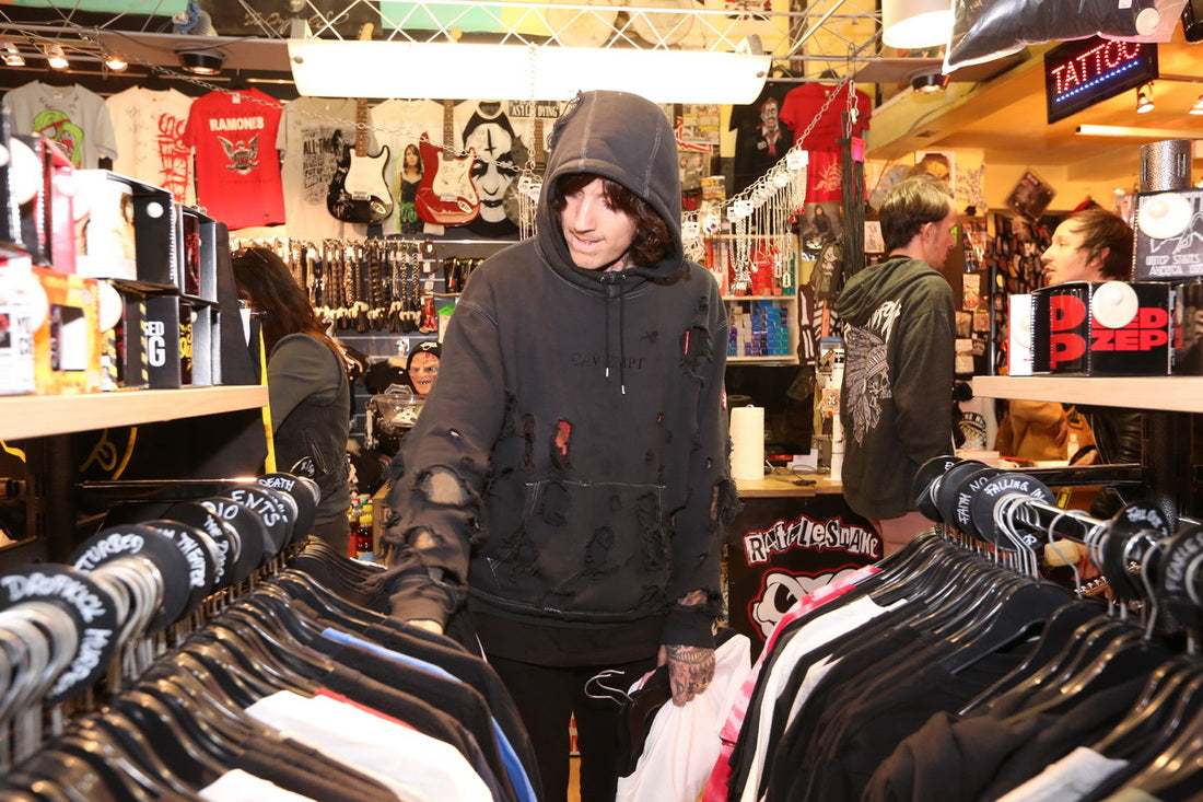 Bring Me The Horizon at the Rattlesnake Shop in Vienna