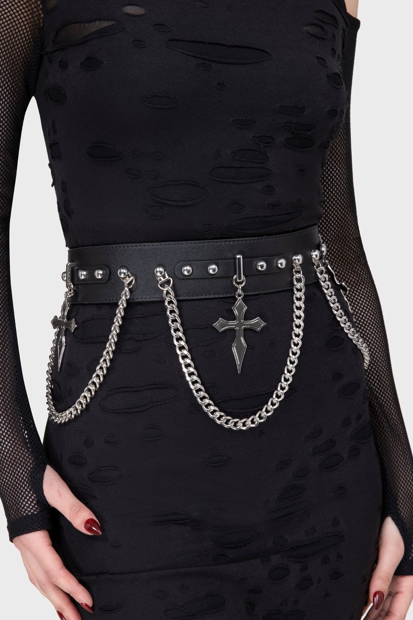 Hope To Die Cross Belt (✦ Killstar)