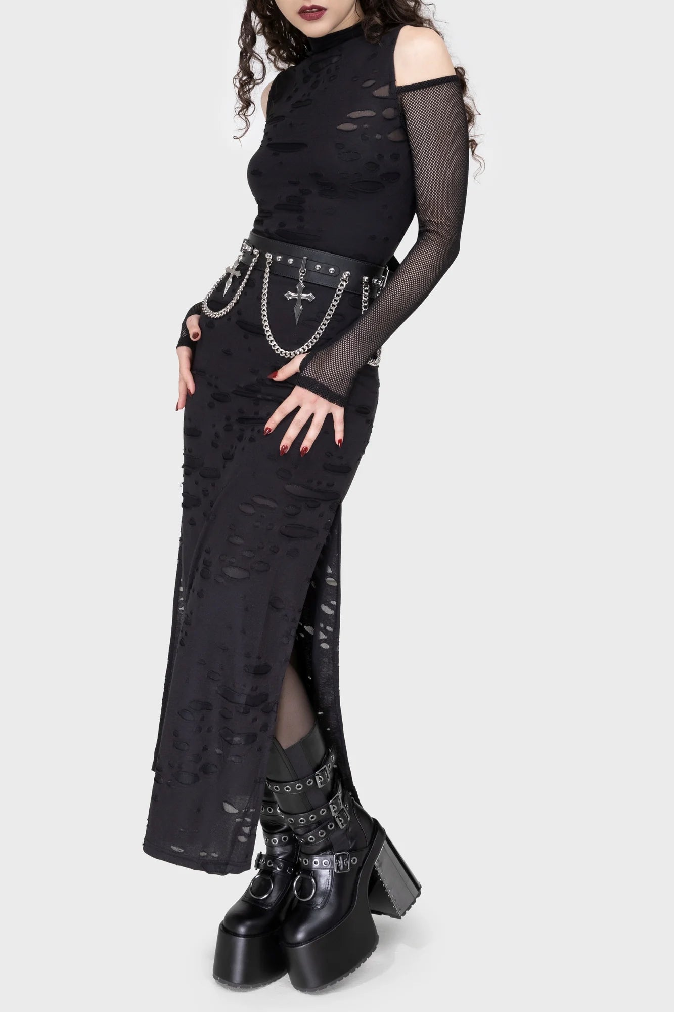 Hope To Die Cross Belt (✦ Killstar)