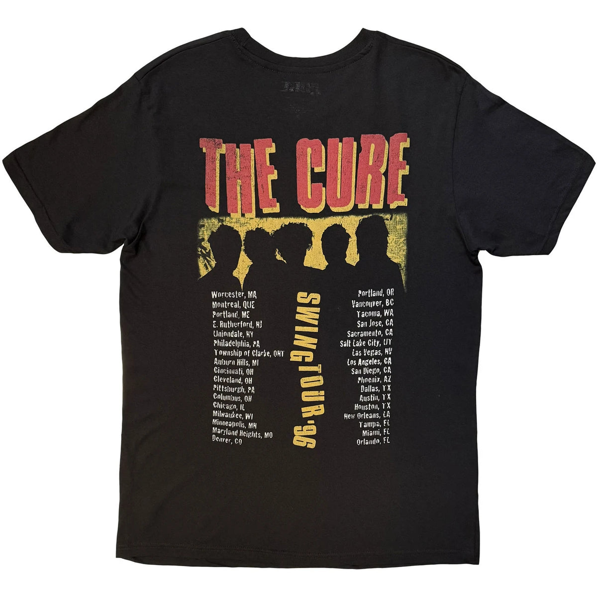 The Cure Unisex T-Shirt: Swing Tour &