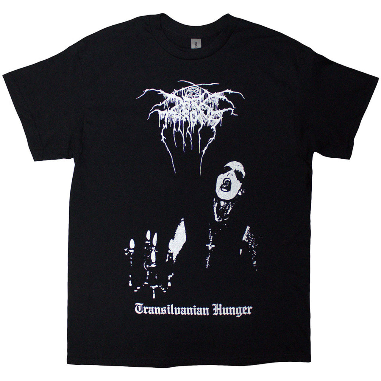 Darkthrone Unisex T-Shirt: Transilvanian Hunger (Back Print) (Black)