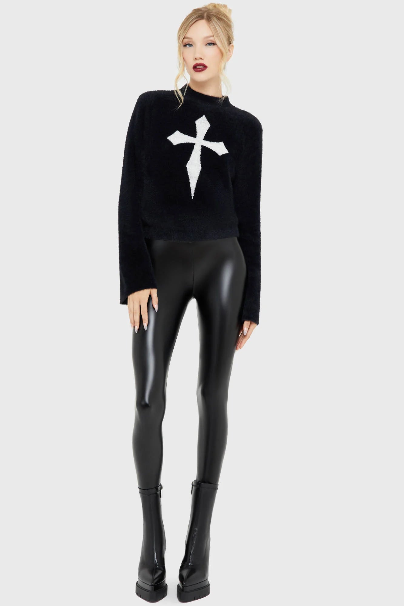 Dead Romantic Sweater (Black) (✦ Killstar)