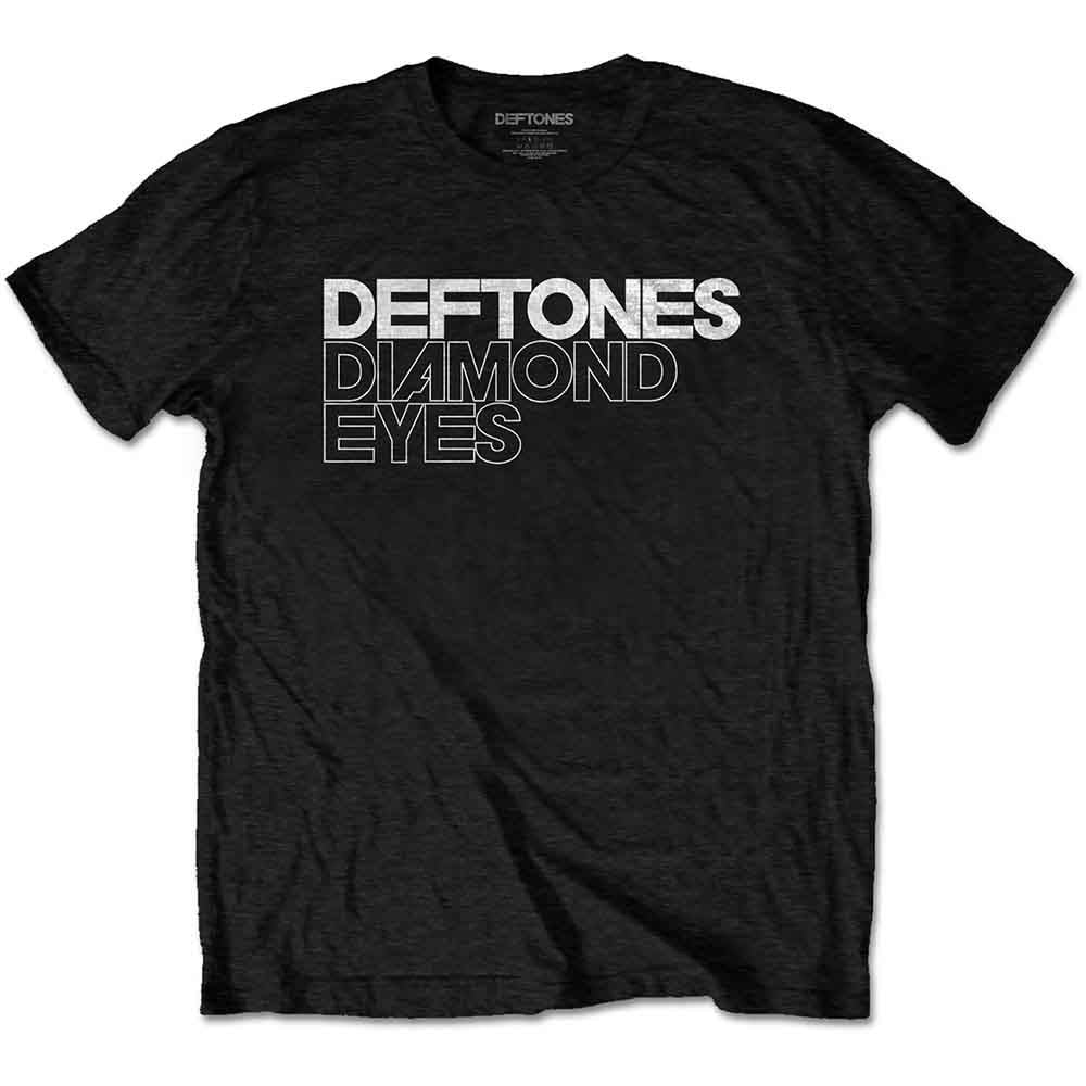 Deftones Unisex T-Shirt: Diamond Eyes (Black)