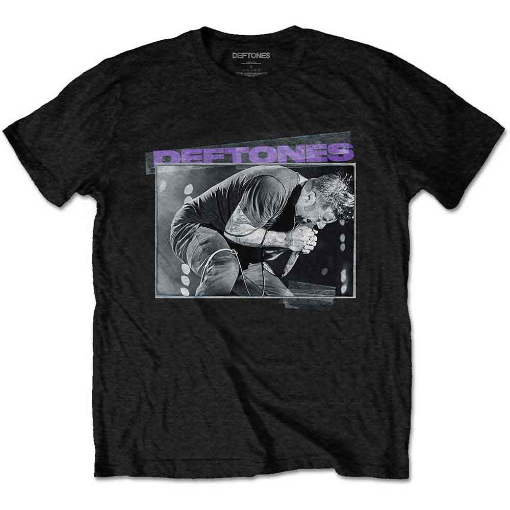 Deftones Unisex T-Shirt: Chino Live Photo (Black)