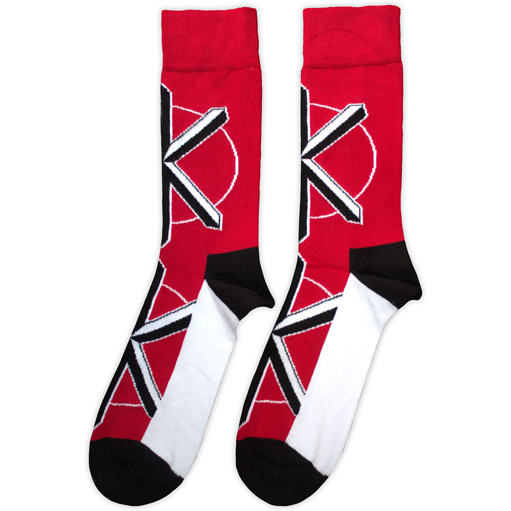 Dead Kennedys Unisex Ankle Socks: Logo (Red) (UK Size 7 - 11)