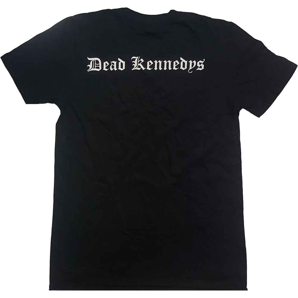 Dead Kennedys Unisex T-Shirt: Vintage Logo (Black) (Back Print)