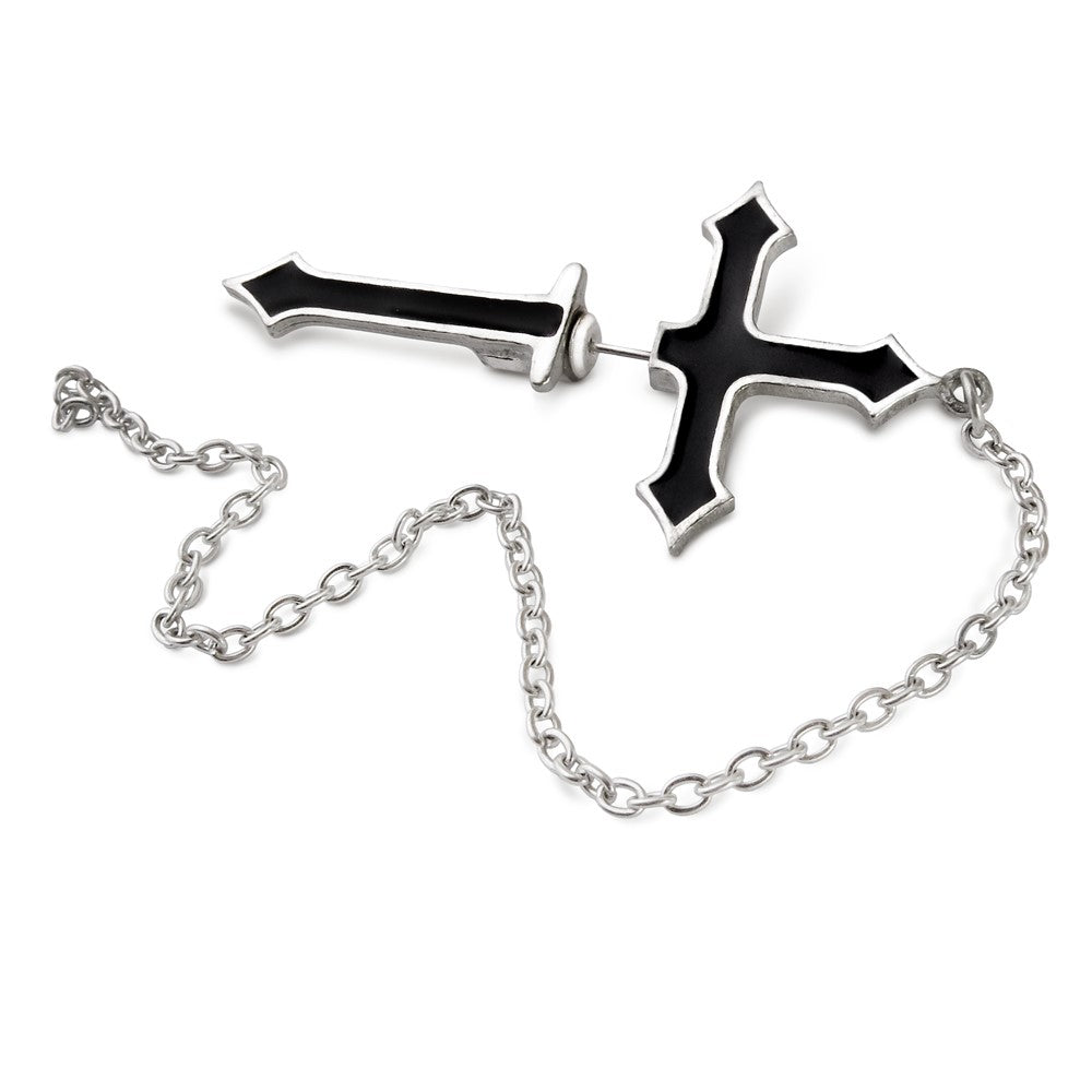 Impalare Cross - Single Earring (✦ Alchemy England)