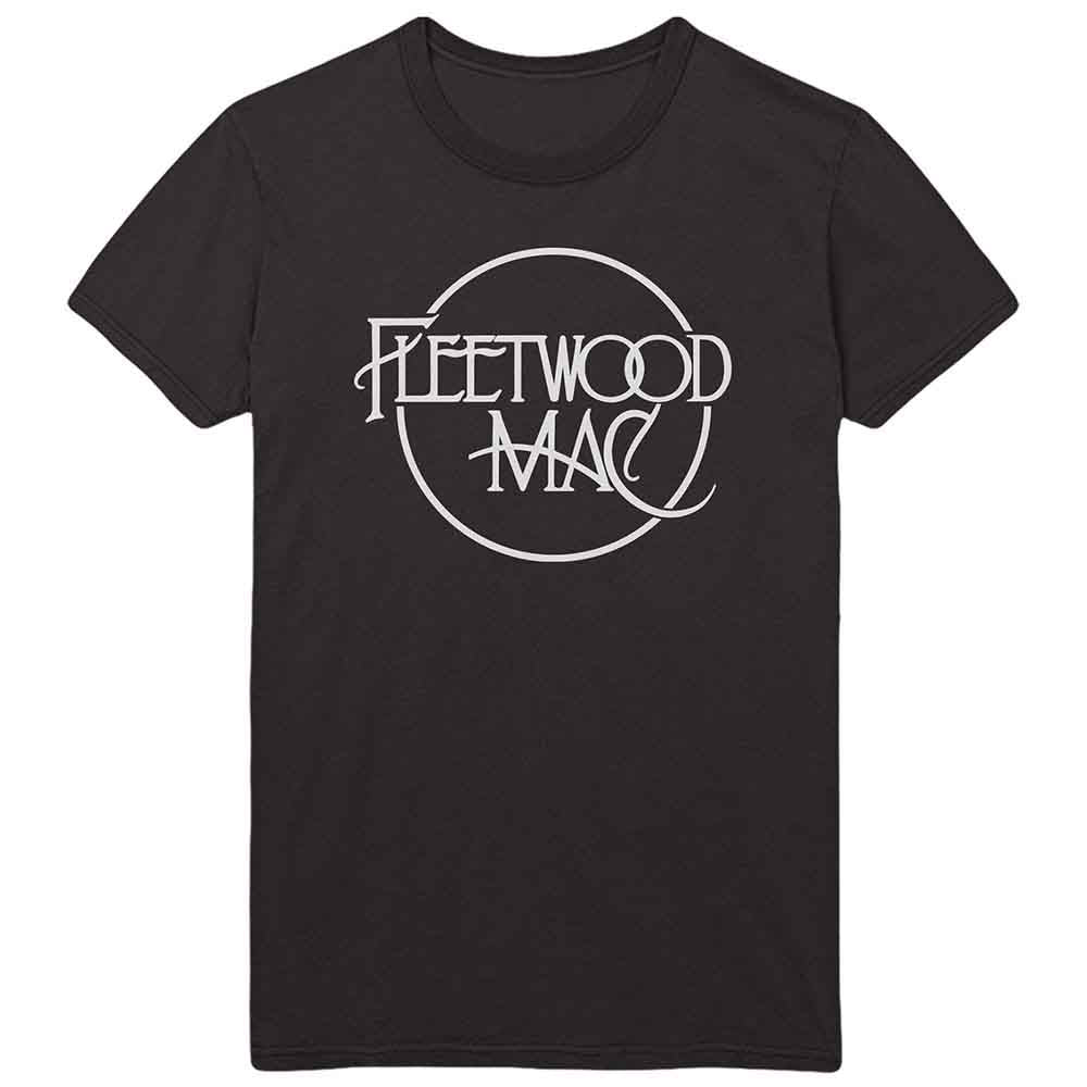 Fleetwood Mac Unisex T-Shirt: Classic Logo (Black)
