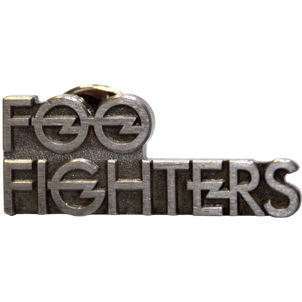 Foo Fighters Pin Badge: Stacked Logo
