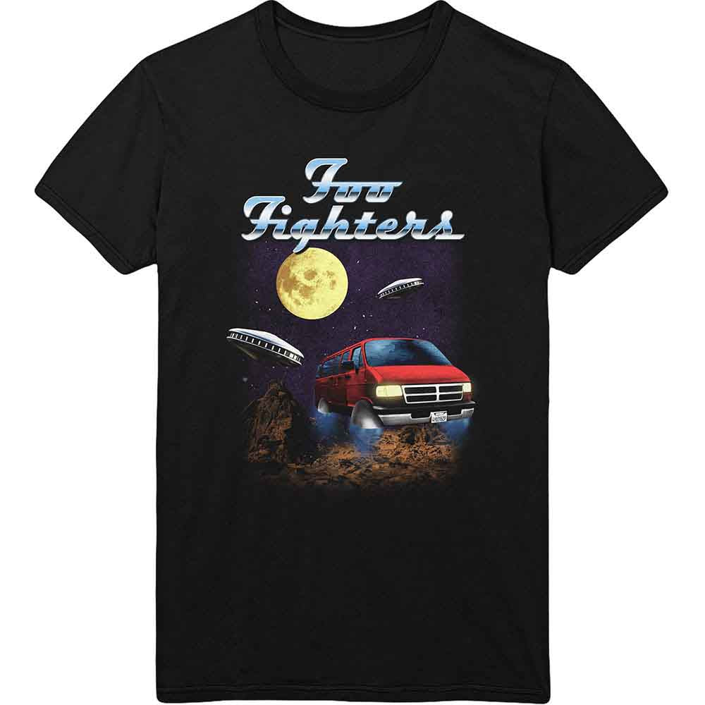 Foo Fighters Unisex T-Shirt: Van Tour (Black)