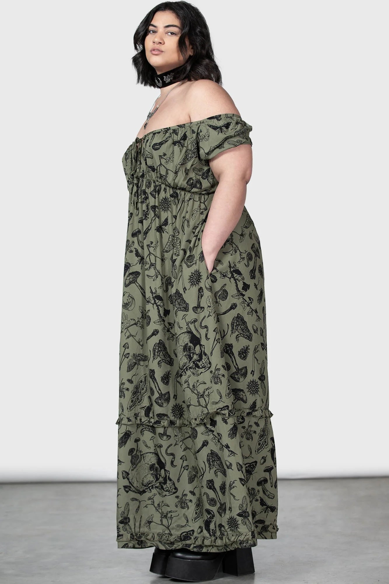 Forestine Maxi Dress (✦ Killstar)