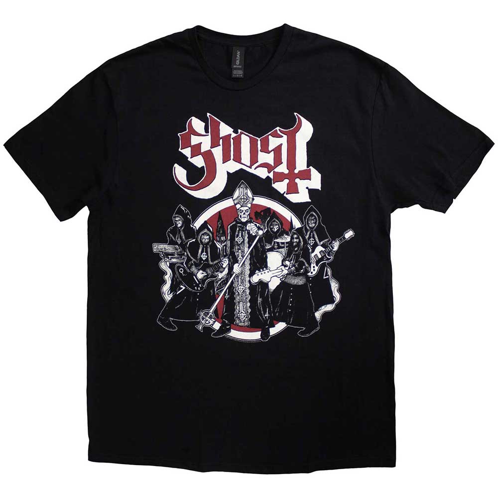 Ghost Unisex T-Shirt: Road to Rome (Black)