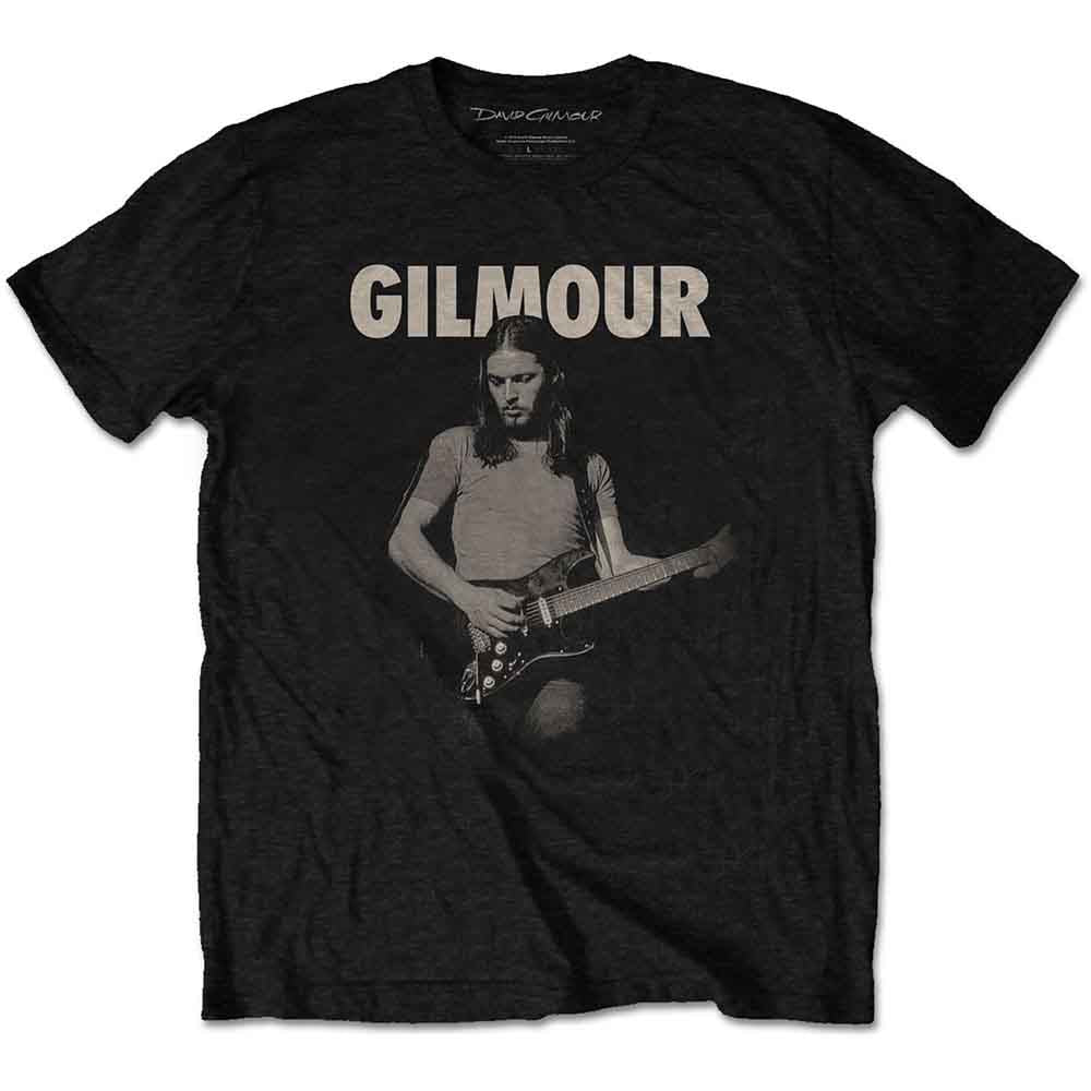 Pink Floyd David Gilmour Unisex T-Shirt: Selector 2nd Position (Black)