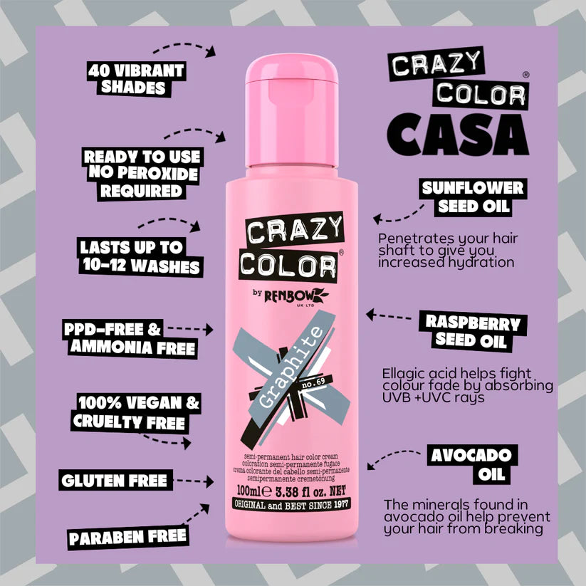 Crazy Color Graphite